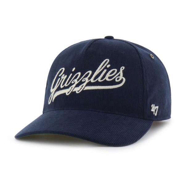 Бейсболка Memphis Grizzlies 47 Navy Golden Age Relaxed Corduroy Hitch