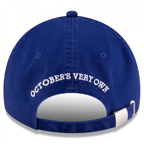 Бейсболка Los Angeles Dodgers OVO x New Era Royal Washed 9TWENTY