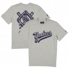 New York Yankees OVO x New Era Gray Graffiti T-Shirt