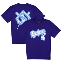 Los Angeles Dodgers OVO x New Era Royal Graffiti T-Shirt