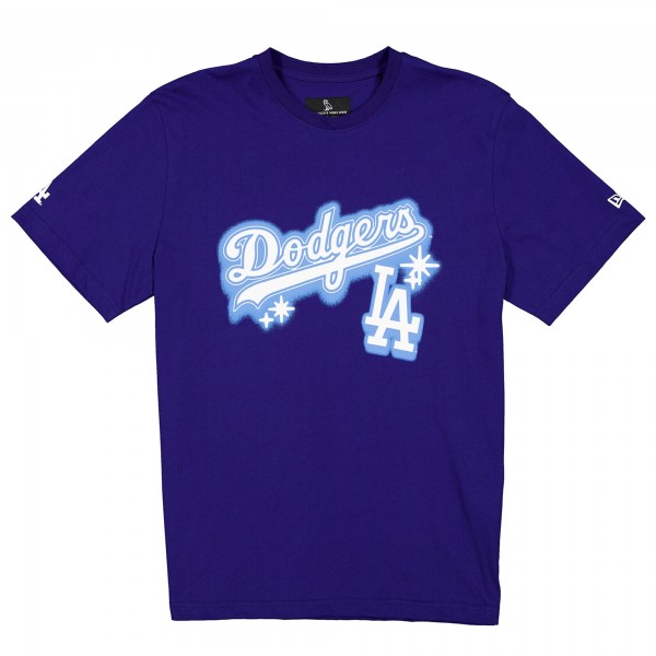 Los Angeles Dodgers OVO x New Era Royal Graffiti T-Shirt