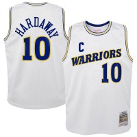 Игровая джерси Golden State Warriors Tim Hardaway Mitchell & Ness White 1990-91 Hardwood Classics Swingman Throwback Home
