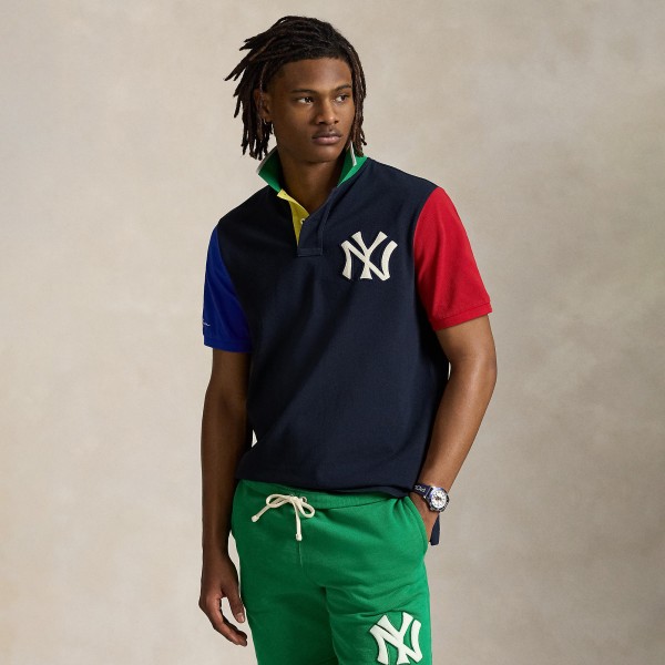 Yankees Polo Ralph Lauren Navy Polo Shirt
