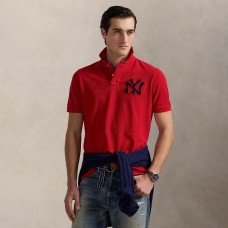 Yankees Polo Ralph Lauren Red Polo Shirt