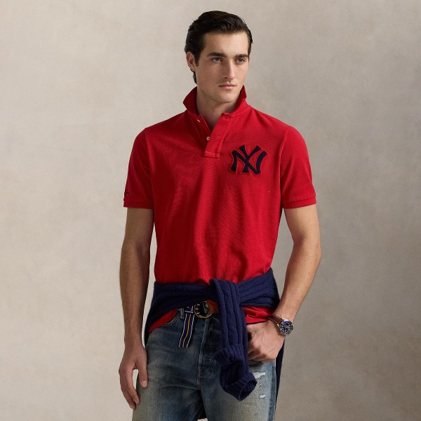 Yankees Polo Ralph Lauren Red Polo Shirt
