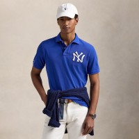 Поло Yankees Ralph Lauren Royal Shirt