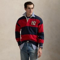 Поло Yankees Ralph Lauren Navy/Red Rugby Shirt
