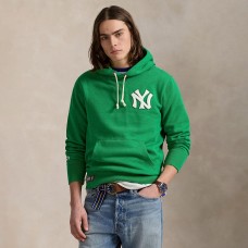 Поло Толстовка Yankees Ralph Lauren Green Fleece