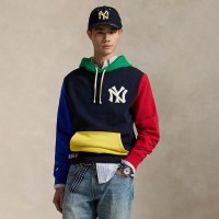 Поло Толстовка Yankees Ralph Lauren Navy Cooperstown Collection Fleece