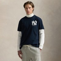 Yankees Polo Ralph Lauren Navy Jersey T-Shirt