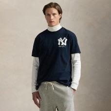 Yankees Polo Ralph Lauren Navy Jersey T-Shirt
