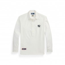 Поло Yankees Ralph Lauren White Oxford Shirt