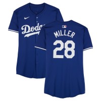 Bobby Miller Los Angeles Dodgers Fanatics Authentic Player-Issued #28 Royal Jersey from the 2024 MLB Season