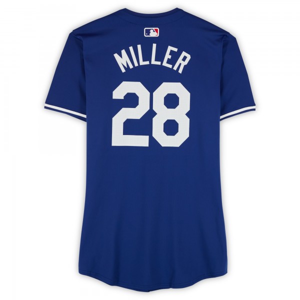 Bobby Miller Los Angeles Dodgers Fanatics Authentic Player-Issued #28 Royal Jersey from the 2024 MLB Season