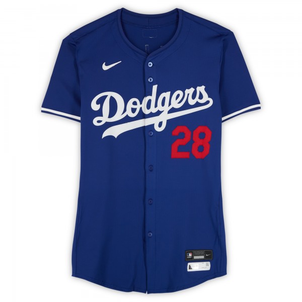 Bobby Miller Los Angeles Dodgers Fanatics Authentic Player-Issued #28 Royal Jersey from the 2024 MLB Season