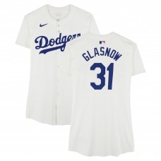 Tyler Glasnow Los Angeles Dodgers Fanatics Authentic Player-Issued #31 White Jersey from the 2024 MLB Season