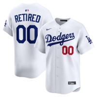 Los Angeles Dodgers Nike White Home Limited Pick-A-Player Retired Roster Jersey