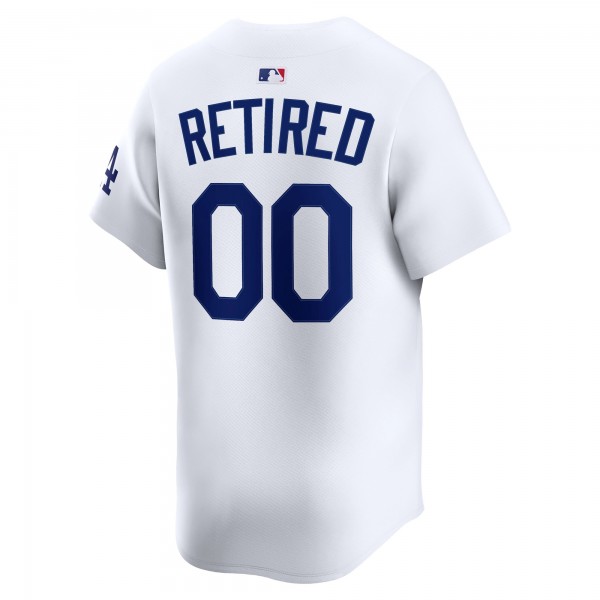 Los Angeles Dodgers Nike White Home Limited Pick-A-Player Retired Roster Jersey
