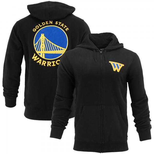 Толстовка на молнии Unisex Golden State Warriors FISLL x Benny Gold Black Statement Edition