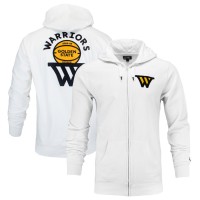 Толстовка на молнии Unisex Golden State Warriors FISLL x Benny Gold White Association Edition
