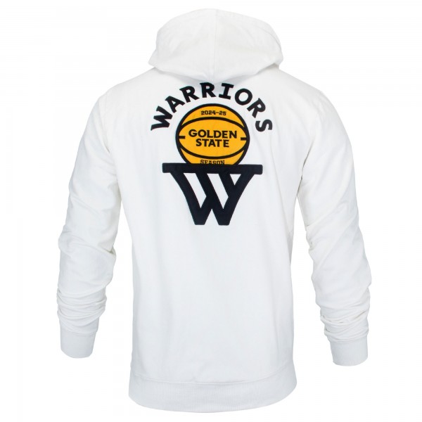 Толстовка на молнии Unisex Golden State Warriors FISLL x Benny Gold White Association Edition