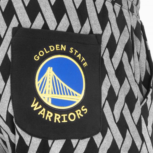 Спортивные штаны Unisex Golden State Warriors FISLL x Benny Gold Black Statement Edition Splash Net