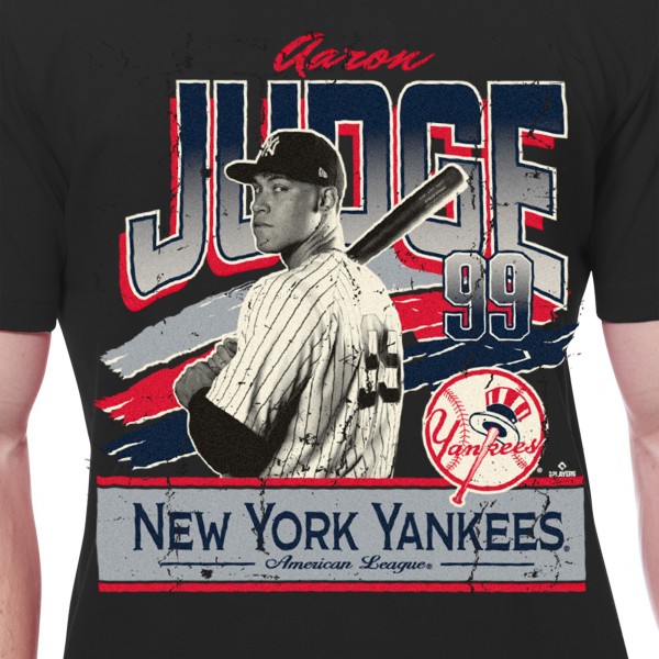 New York Yankees Aaron Judge New Era Black Batter Up T-Shirt