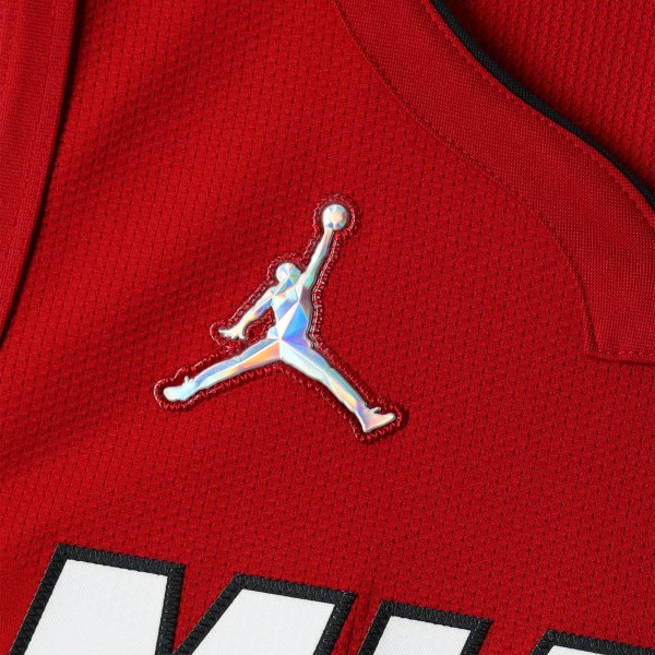 Игровая джерси Tyler Herro Miami Heat Autographed Fanatics Authentic Red Jordan Brand Statement Edition Authentic