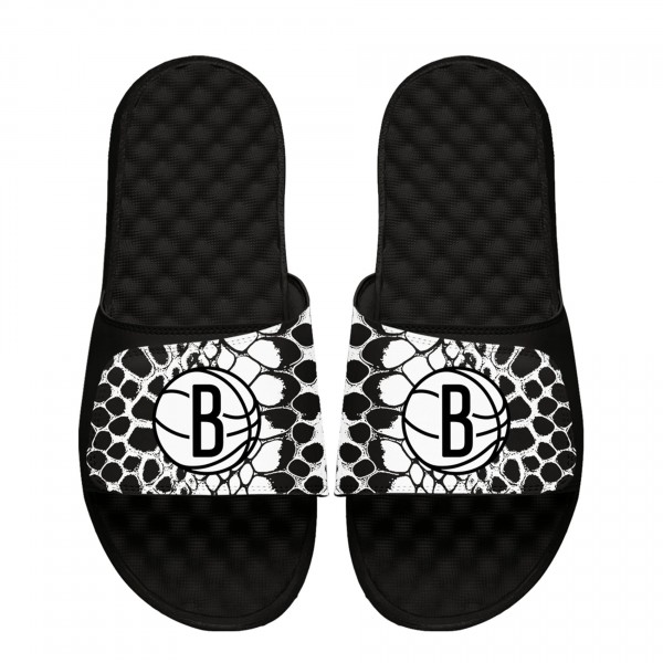 Unisex Brooklyn Nets ISlide Year Of The Snake Slide Sandals