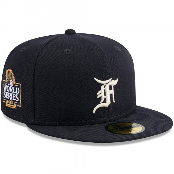 Бейсболка New York Yankees New Era x Fear of God Navy 2024 World Series 59FIFTY
