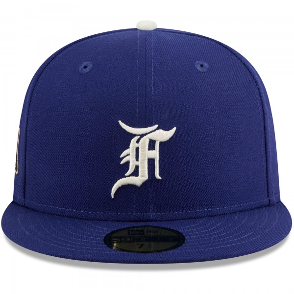 Бейсболка Los Angeles Dodgers New Era x Fear of God Royal 2024 World Series 59FIFTY