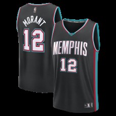 Игровая джерси Memphis Grizzlies Ja Morant Fanatics Black Fastbreak - Classic Edition