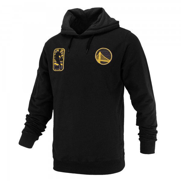 Толстовка Unisex Golden State Warriors FISLL Black Logoman Shadow Collection