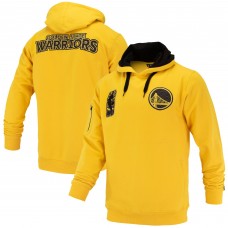 Толстовка Unisex Golden State Warriors FISLL Gold Logoman Shadow Collection