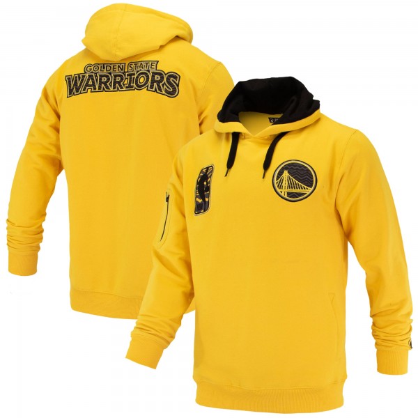 Толстовка Unisex Golden State Warriors FISLL Gold Logoman Shadow Collection