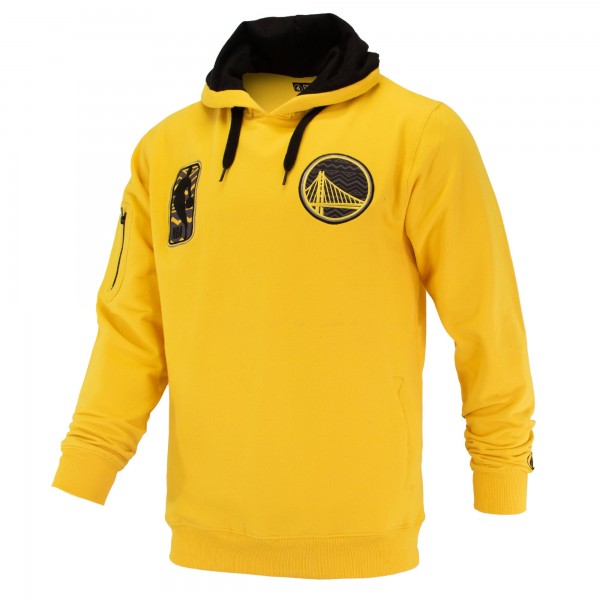 Толстовка Unisex Golden State Warriors FISLL Gold Logoman Shadow Collection
