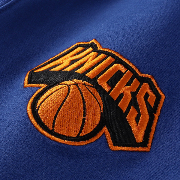 Толстовка Unisex New York Knicks FISLL Blue Logoman Shadow Collection