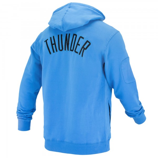 Толстовка Unisex Oklahoma City Thunder FISLL Blue Logoman Shadow Collection