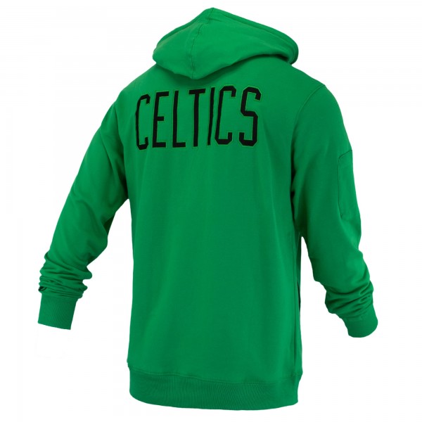 Unisex Boston Celtics FISLL Kelly Green Logoman Shadow Collection Pullover Hoodie