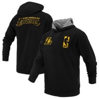 Толстовка Unisex Los Angeles Lakers FISLL Black Logoman Shadow Collection
