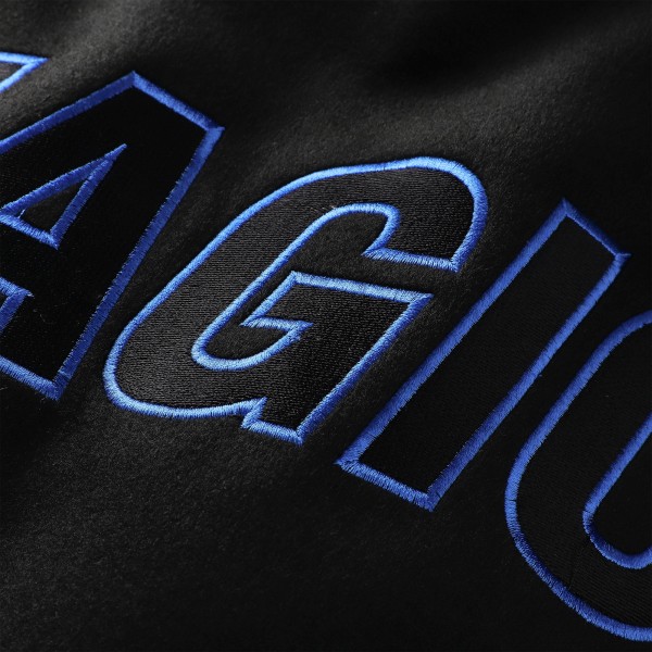 Куртка Unisex Orlando Magic FISLL Black Logoman Shadow Collection Full-Snap Varsity