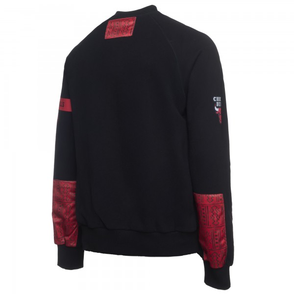 Chicago Bulls NBA x Two Hype Black Culture & Hoops Collection Premium Pullover Sweatshirt