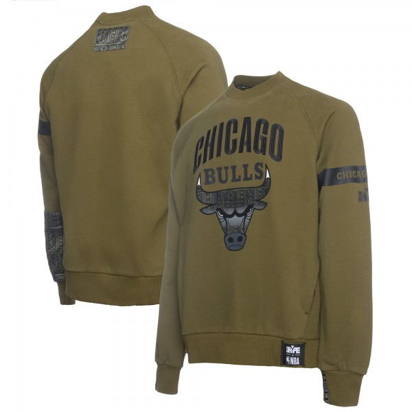 Кофта Chicago Bulls NBA x Two Hype Olive Culture & Hoops Collection Premium