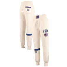 Philadelphia 76ers NBA x Two Hype Cream Culture & Hoops Collection Premium Jogger Pants