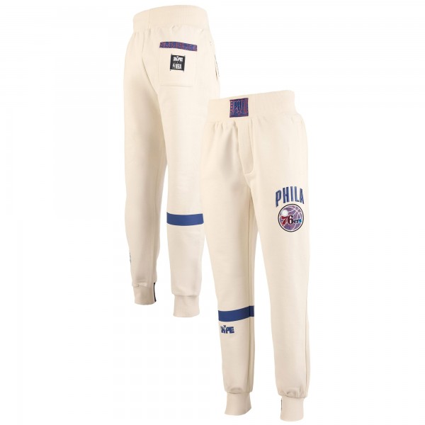 Philadelphia 76ers NBA x Two Hype Cream Culture & Hoops Collection Premium Jogger Pants