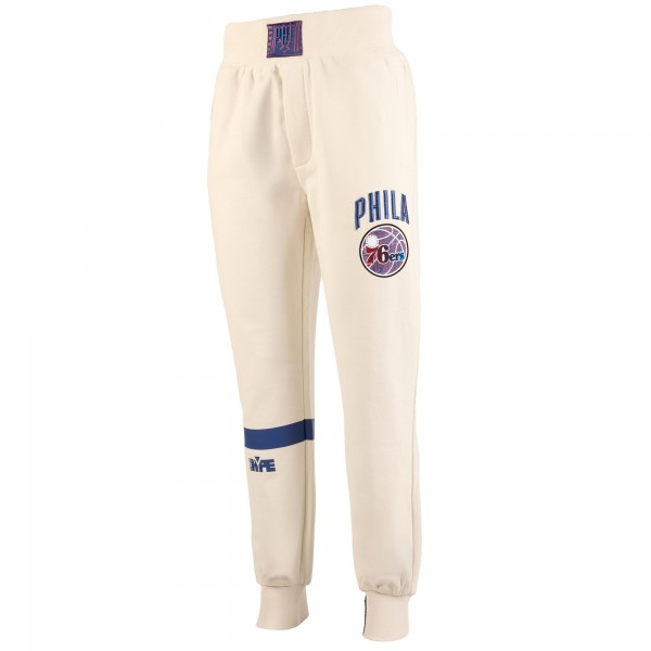 Philadelphia 76ers NBA x Two Hype Cream Culture & Hoops Collection Premium Jogger Pants