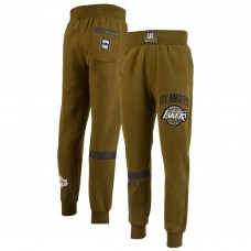 Los Angeles Lakers NBA x Two Hype Olive Culture & Hoops Collection Premium Jogger Pants