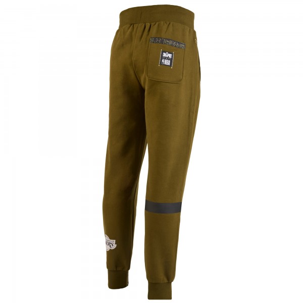Los Angeles Lakers NBA x Two Hype Olive Culture & Hoops Collection Premium Jogger Pants