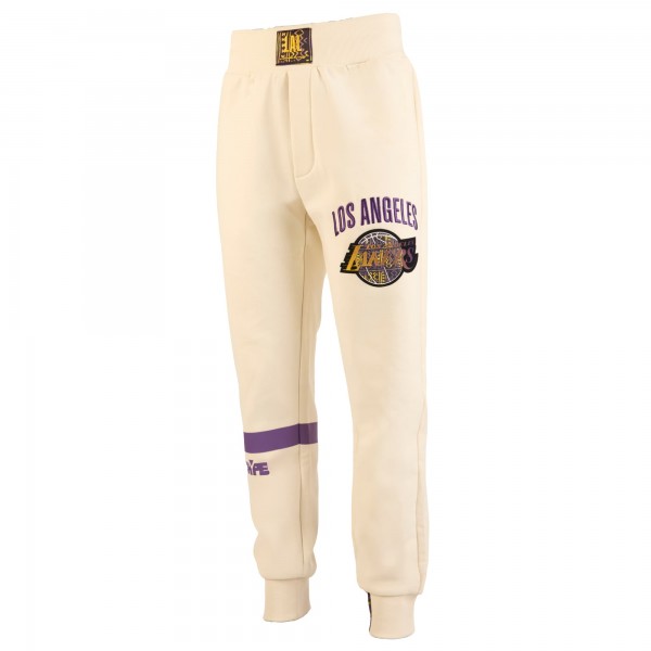Los Angeles Lakers NBA x Two Hype Cream Culture & Hoops Collection Premium Jogger Pants
