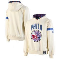 Philadelphia 76ers NBA x Two Hype Cream Culture & Hoops Collection Premium Pullover Hoodie